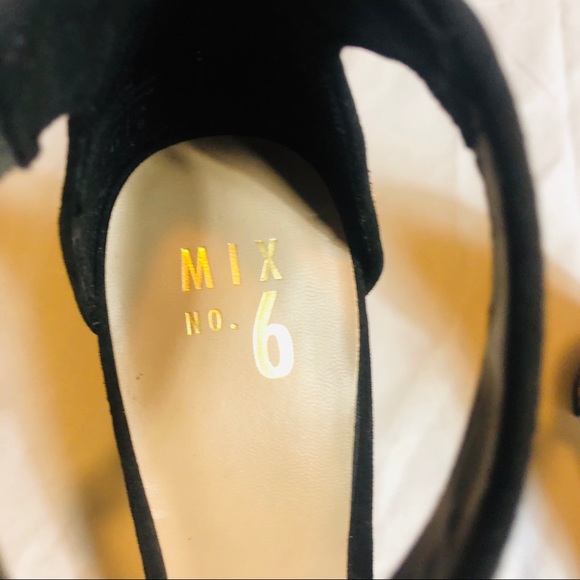 Mix No. 6 Open Toe Glitter Pumps Sz 10 - Picture 5 of 6